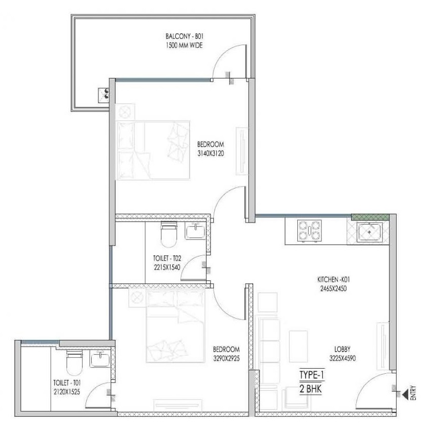 MVN The Athens — floor plan 2
