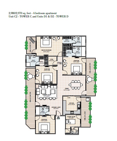 Solutrean Caladium — floor plan 2