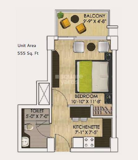 Trehan Iris Broadway — floor plan 1