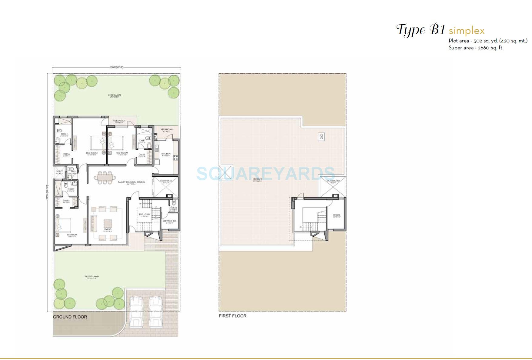 Unitech Espace Premiere — floor plan 3