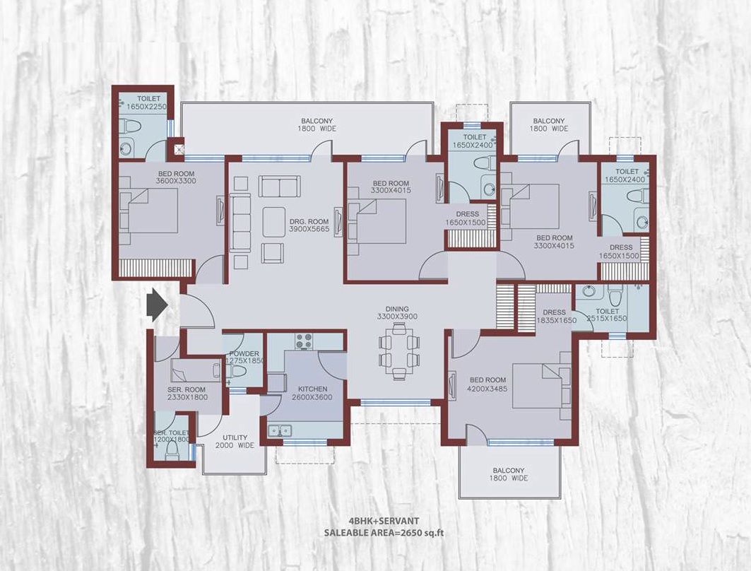Era Cosmo Court — floor plan 3
