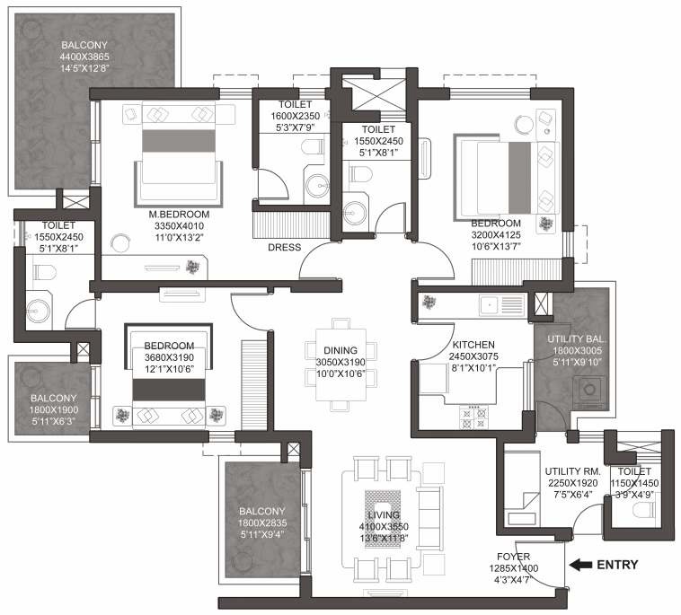 Godrej Summit Phase II — floor plan 5