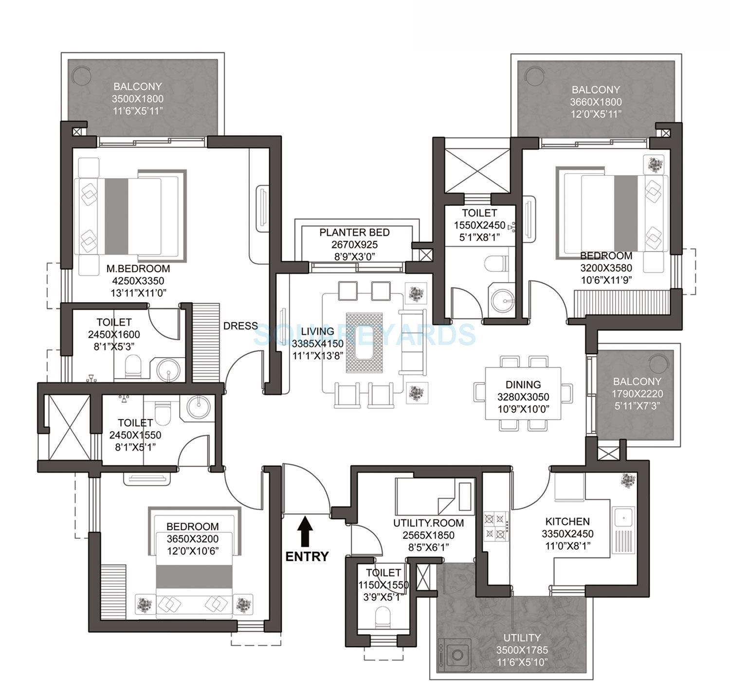 Godrej Summit Phase II — floor plan 6