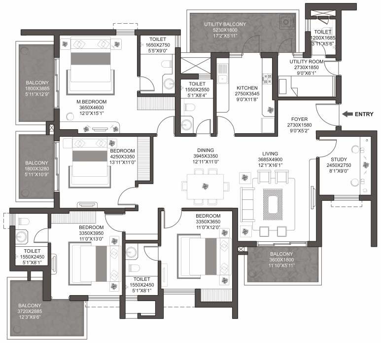 Godrej Summit Phase II — floor plan 10