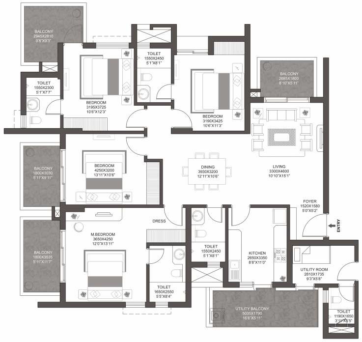 Godrej Summit Phase II — floor plan 8