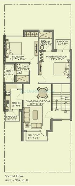 Unitech Anthea Floors — floor plan 1
