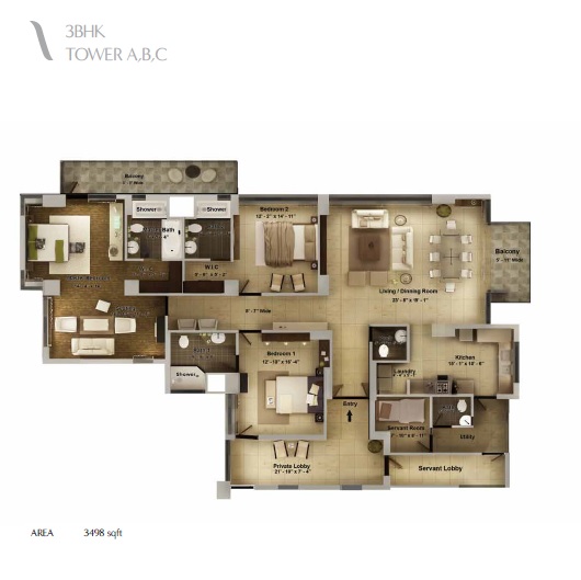 Pioneer Araya — floor plan 1