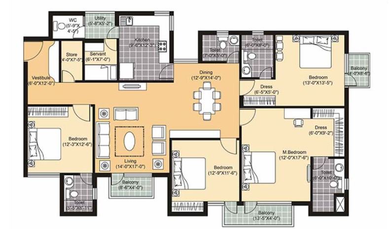 Unitech Sunbreeze — floor plan 2