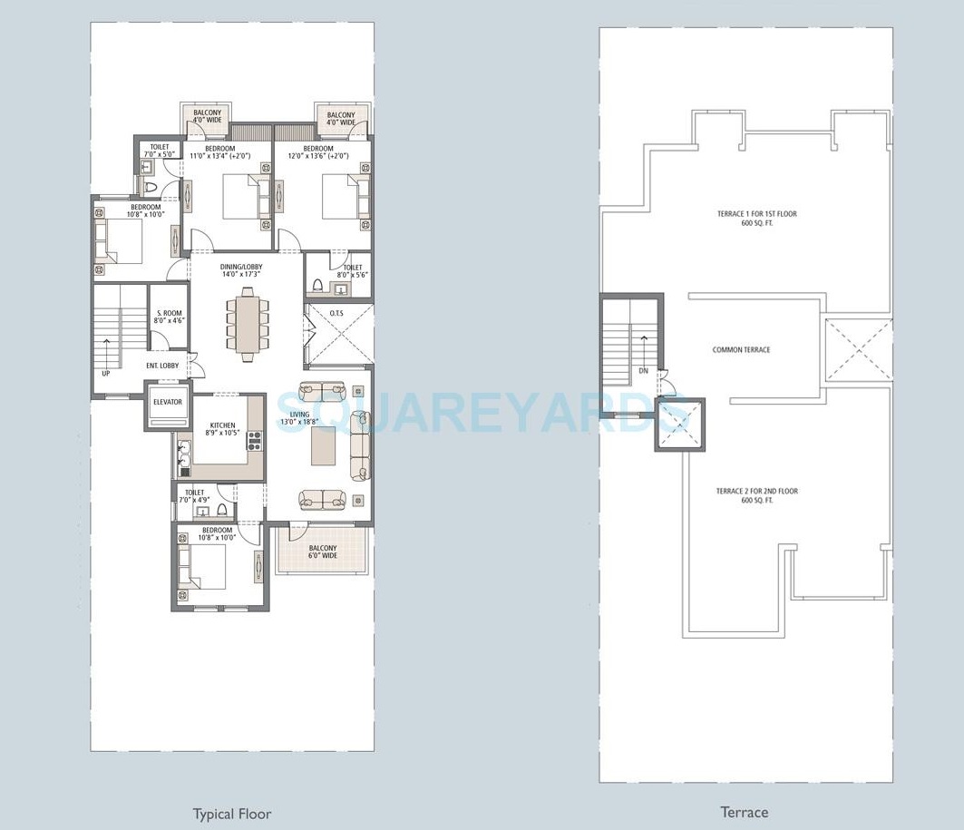 Emaar Emrald Floors Select — floor plan 2
