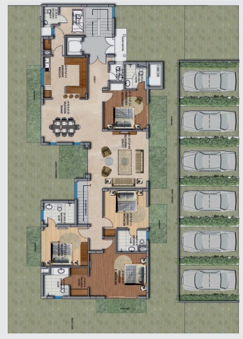 BPTP Amstoria — floor plan 3