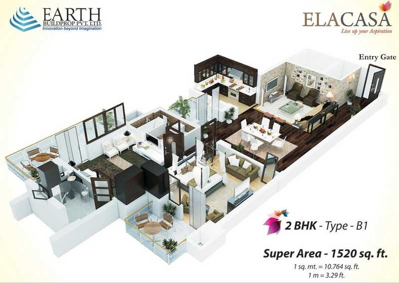 Earth Elacasa — floor plan 2