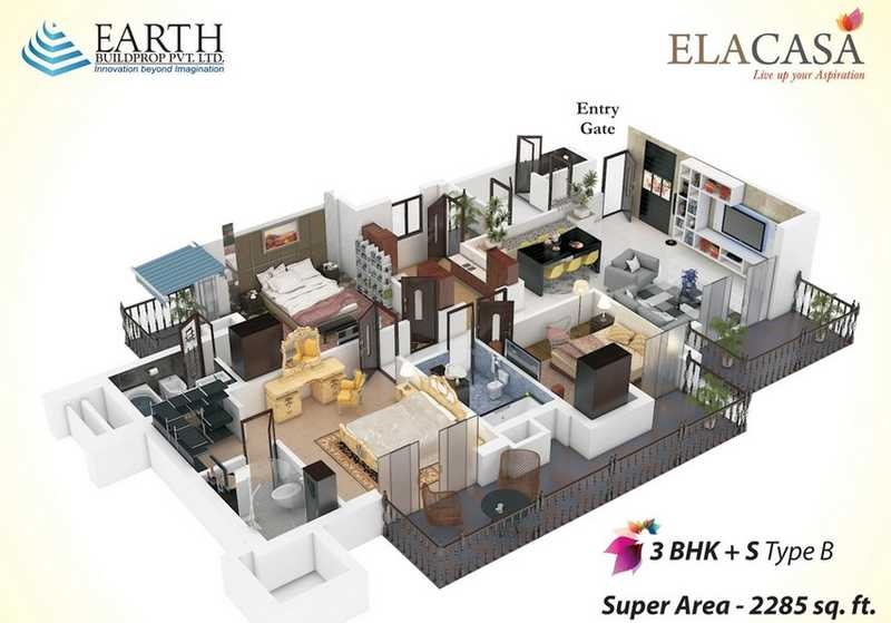 Earth Elacasa — floor plan 4