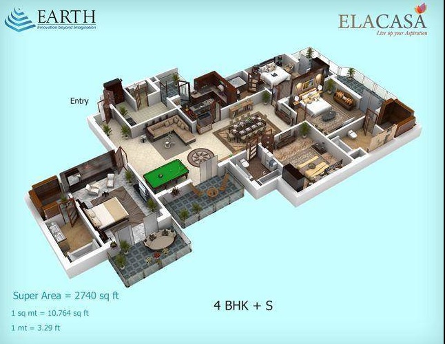 Earth Elacasa — floor plan 6
