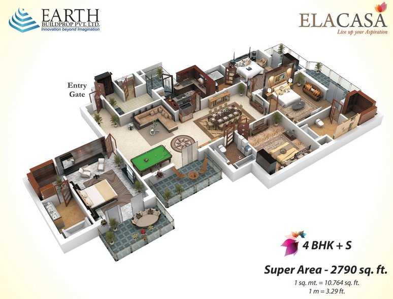 Earth Elacasa — floor plan 5