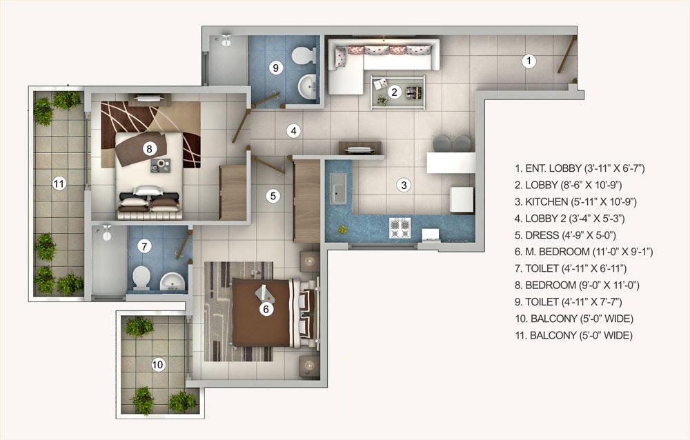 Pivotal Riddhi Siddhi — floor plan 2
