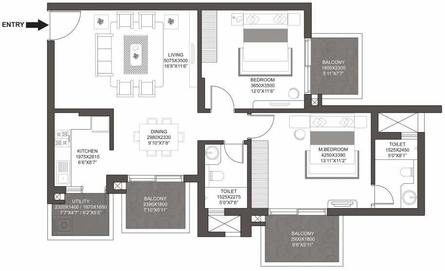 Godrej Summit Phase IV — floor plan 1