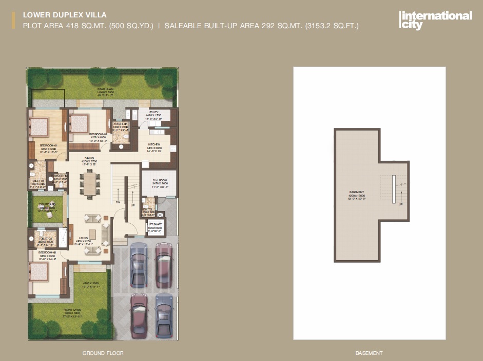 Sobha International City Phase 4 — floor plan 1