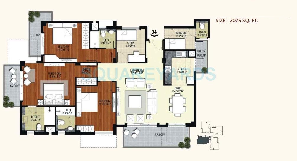 Conscient Heritage Max II — floor plan 1