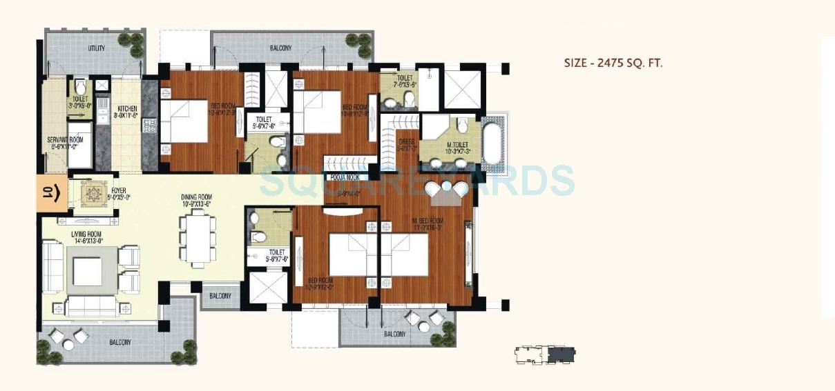 Conscient Heritage Max II — floor plan 2