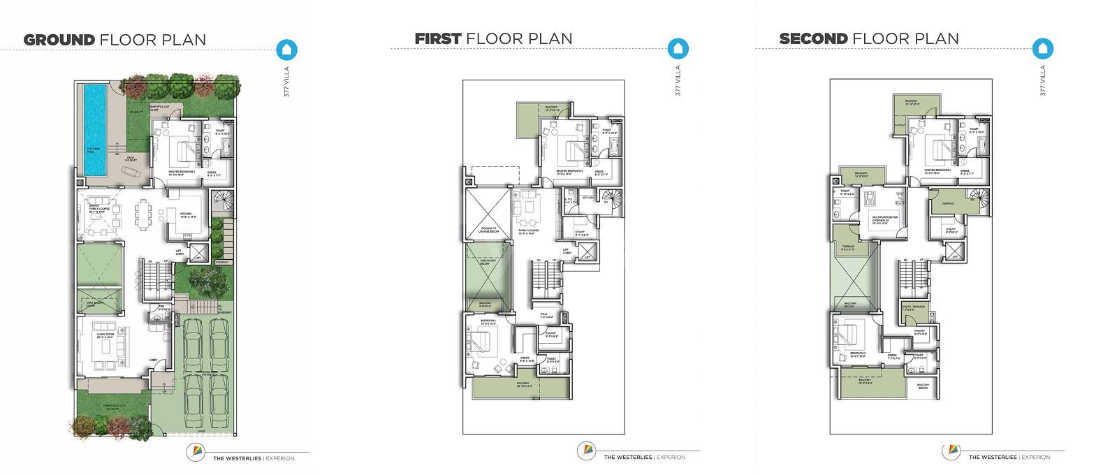 Experion The Westerlies Plots — floor plan 2