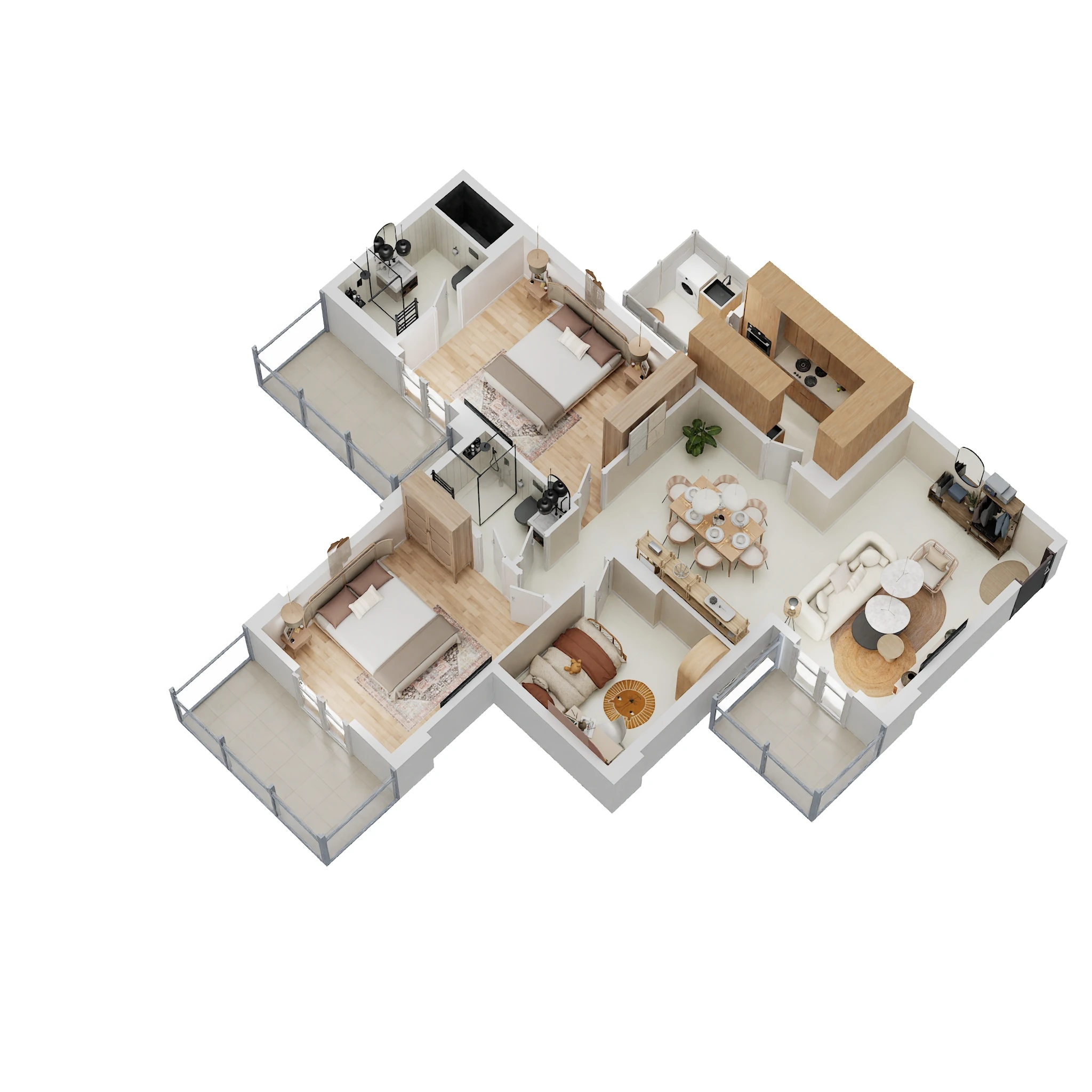 The Center Court — floor plan 2