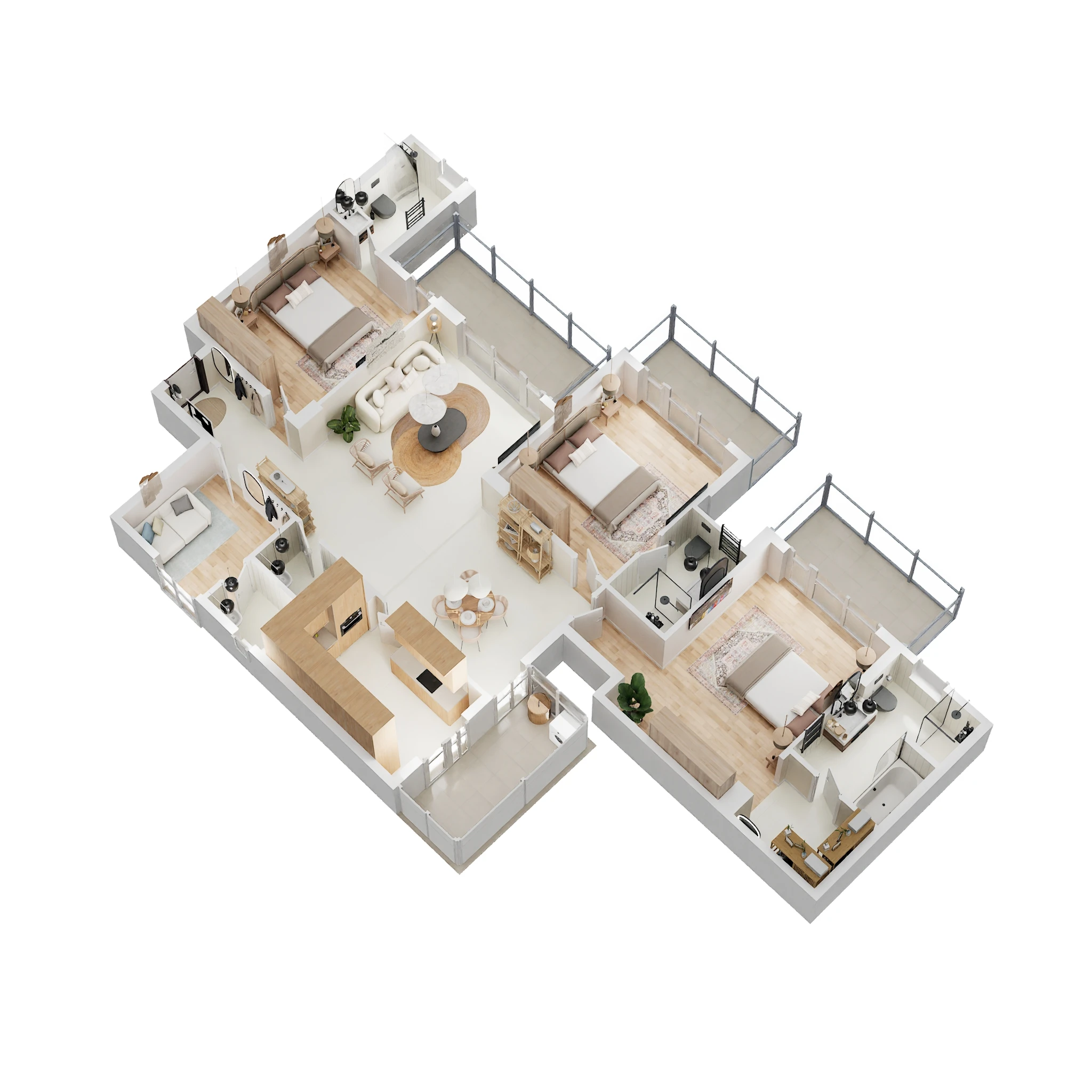 The Center Court — floor plan 4