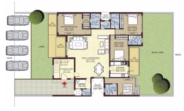 Unitech Woodstock Floors — floor plan 5