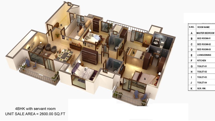 Ansal Estella — floor plan 2
