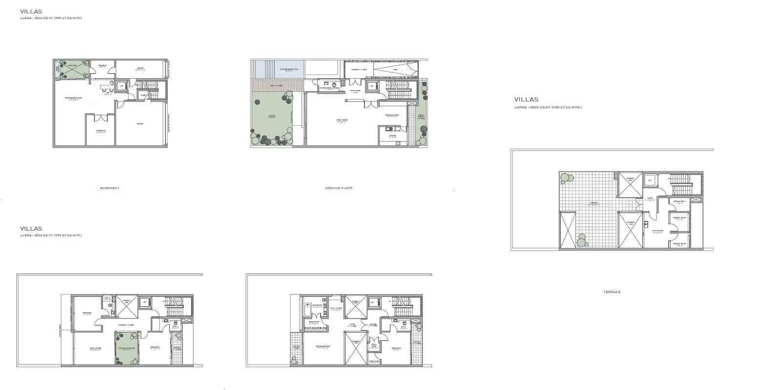 Tata Primanti Villas — floor plan 2