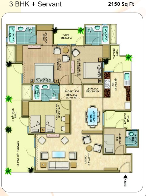 Rani Aakriti Shantiniketan — floor plan 2