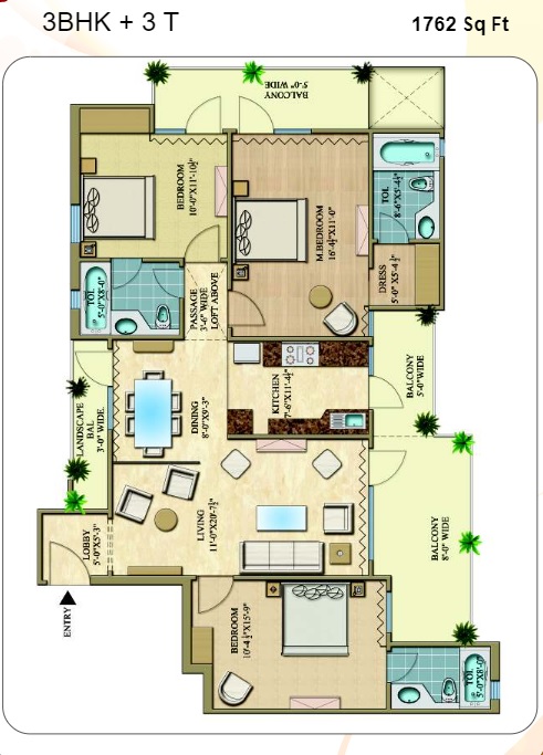 Rani Aakriti Shantiniketan — floor plan 4