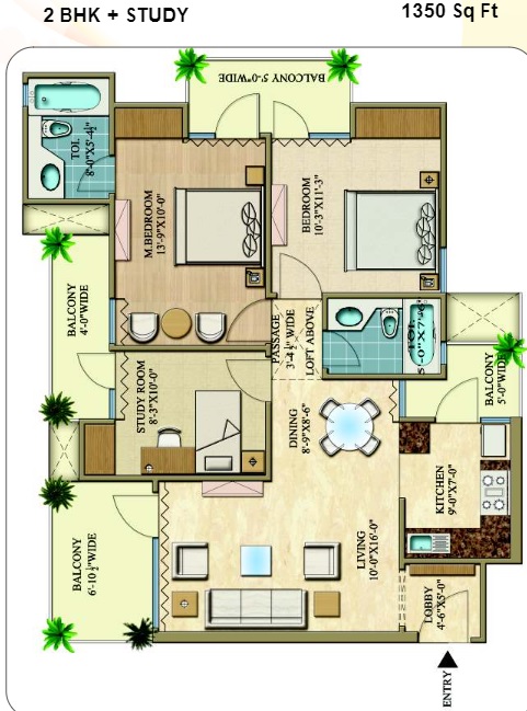 Rani Aakriti Shantiniketan — floor plan 1