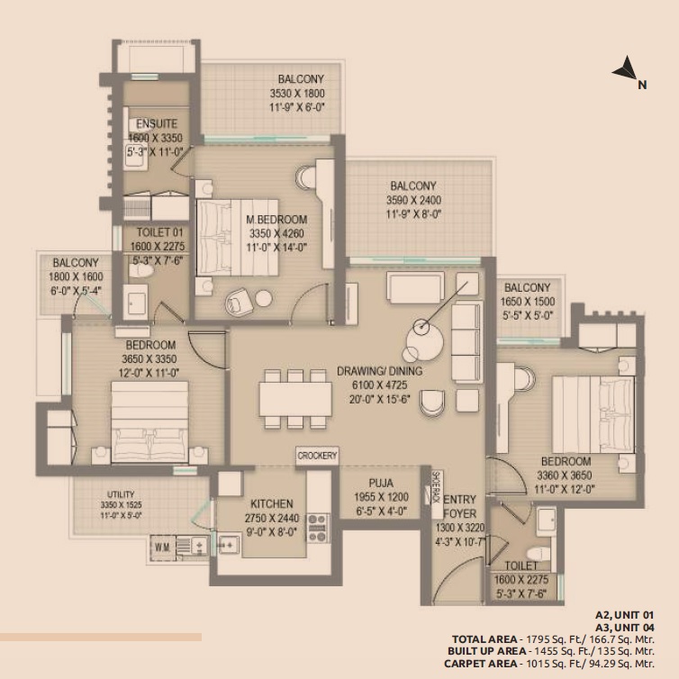 Arihant One — floor plan 2