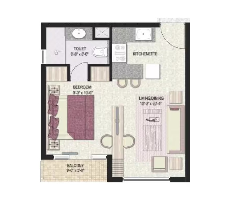 Jaypee Kensington Boulevard — floor plan 6