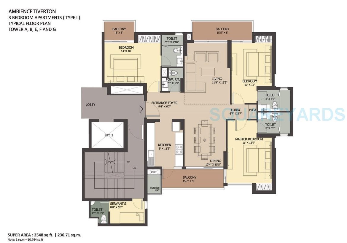 Ambience Tiverton — floor plan 1