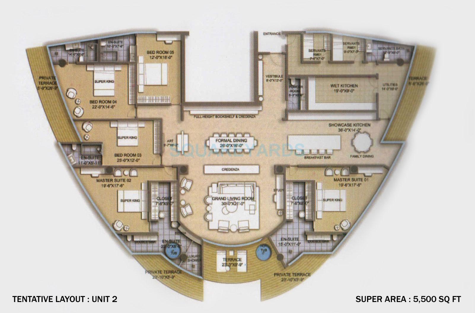 Homestead Michael Schumacher World Tower — floor plan 2