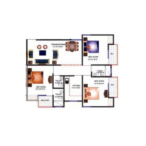 Earthcon IT Residency — floor plan 2