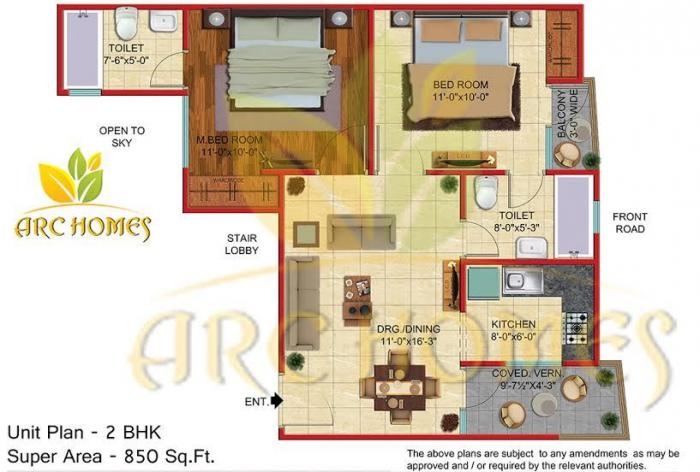 Propitious ARC Homes — floor plan 2