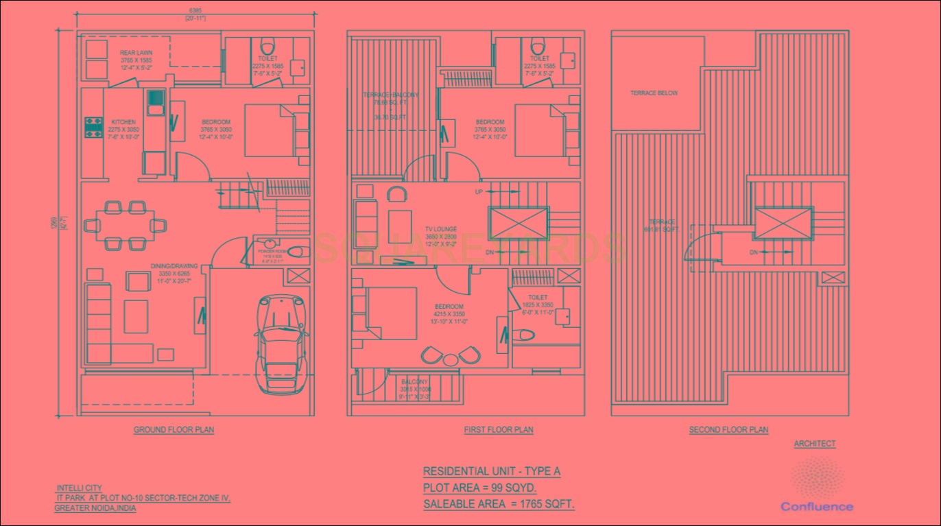 Airwil Intellegent City Smart Villas — floor plan 1