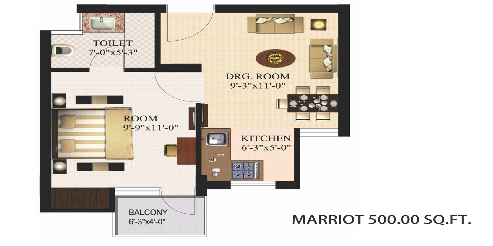 Urbtech Xaviers — floor plan 1