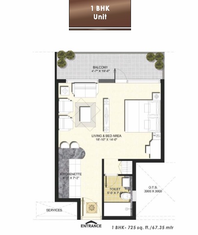 Unnati Suites — floor plan 1