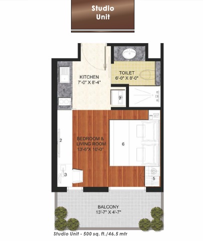 Unnati Suites — floor plan 3