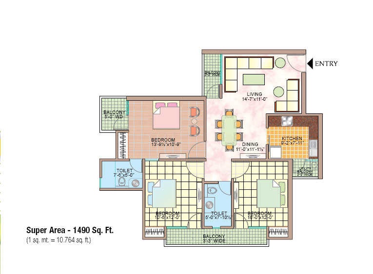 Marvel Homes — floor plan 2