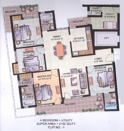 Omaxe Galaxy — floor plan 2