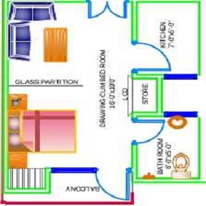 Pratistha Home 62 — floor plan 1