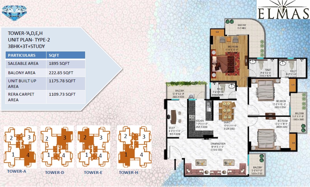 Sublime Spring Elmas — floor plan 2