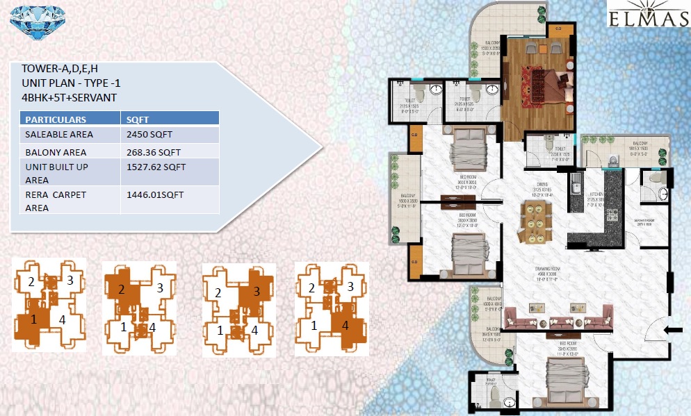 Sublime Spring Elmas — floor plan 3