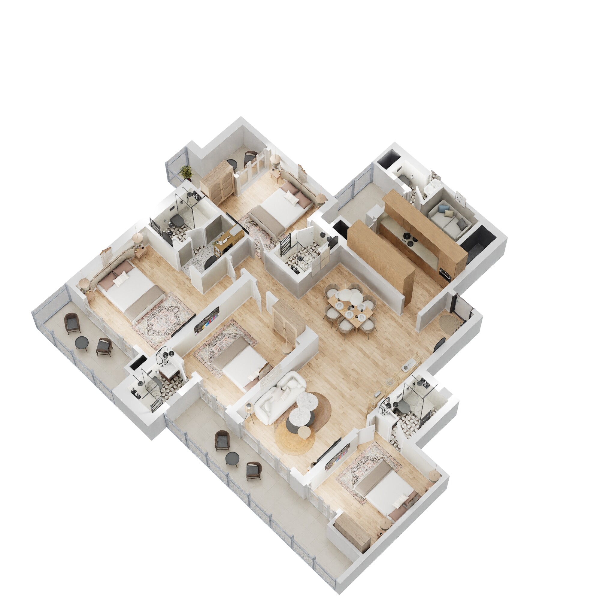 M3M Golf Estate 2 — floor plan 4