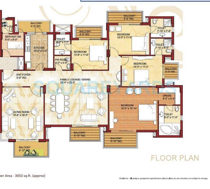 Today Royal Elegancia — floor plan 1