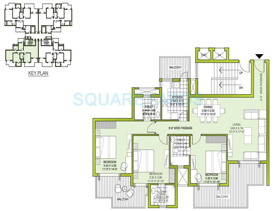 ATS Kocoon — floor plan 1